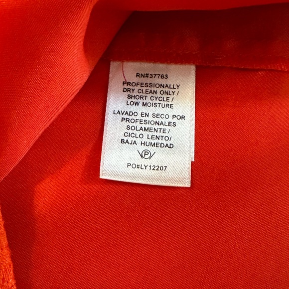 Reddish Orange Laundry Shift Dress - Picture 4 of 4